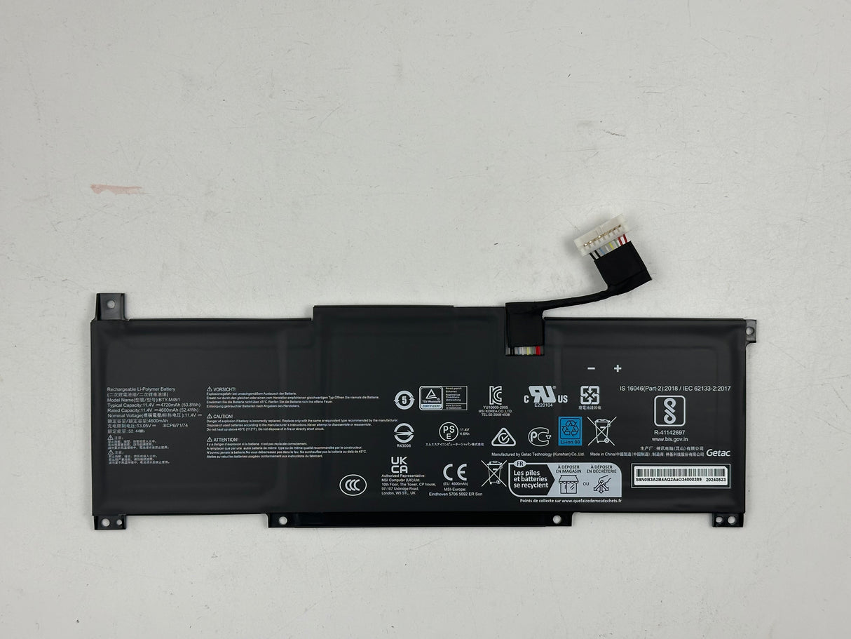 MSI BATTERY (S9N-0B3A2B4-AQ2)