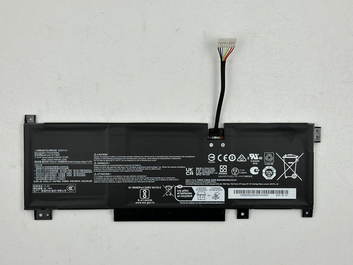 MSI SPARE PARTS-BATTERY