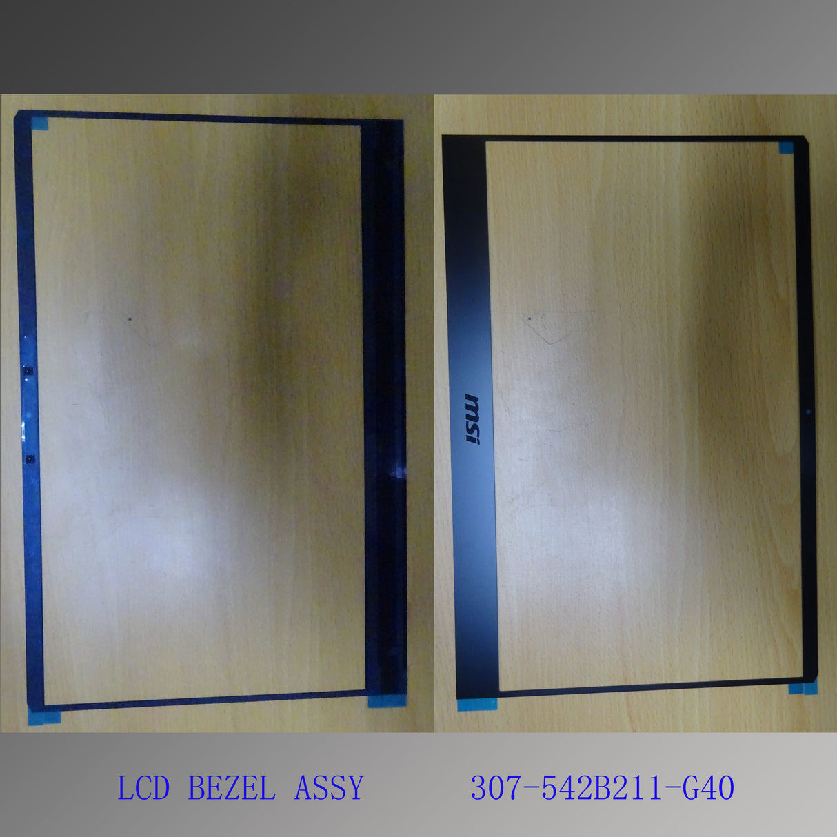 MSI LCD BEZEL (307-542B211-G40)