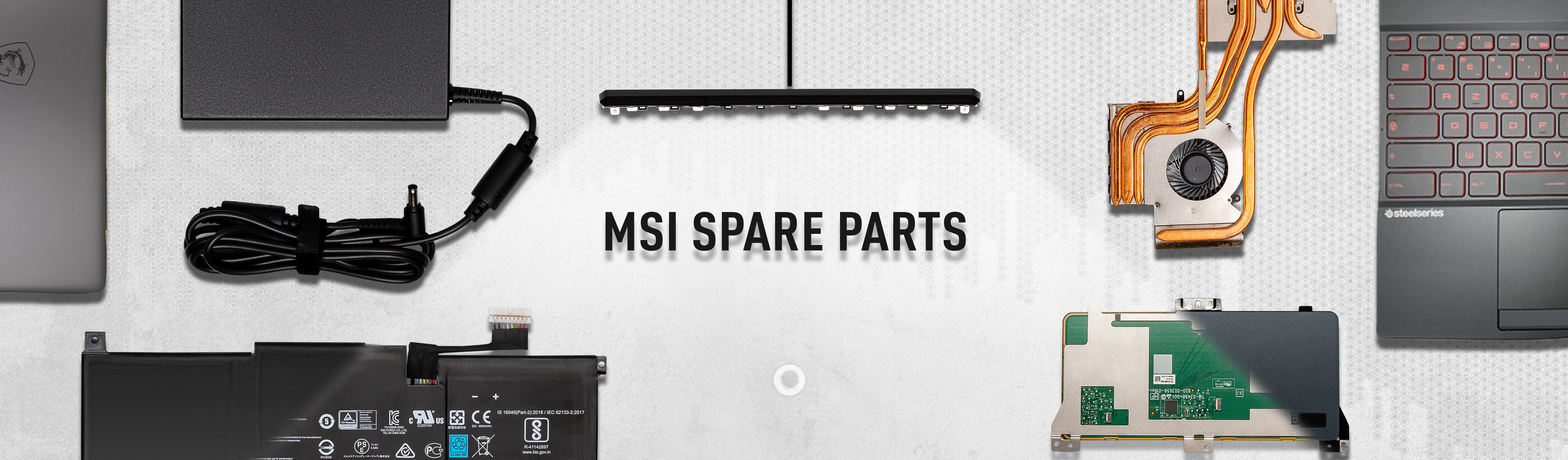 MSI PIÈCES DE RECHANGE — EU MSI Spare Parts