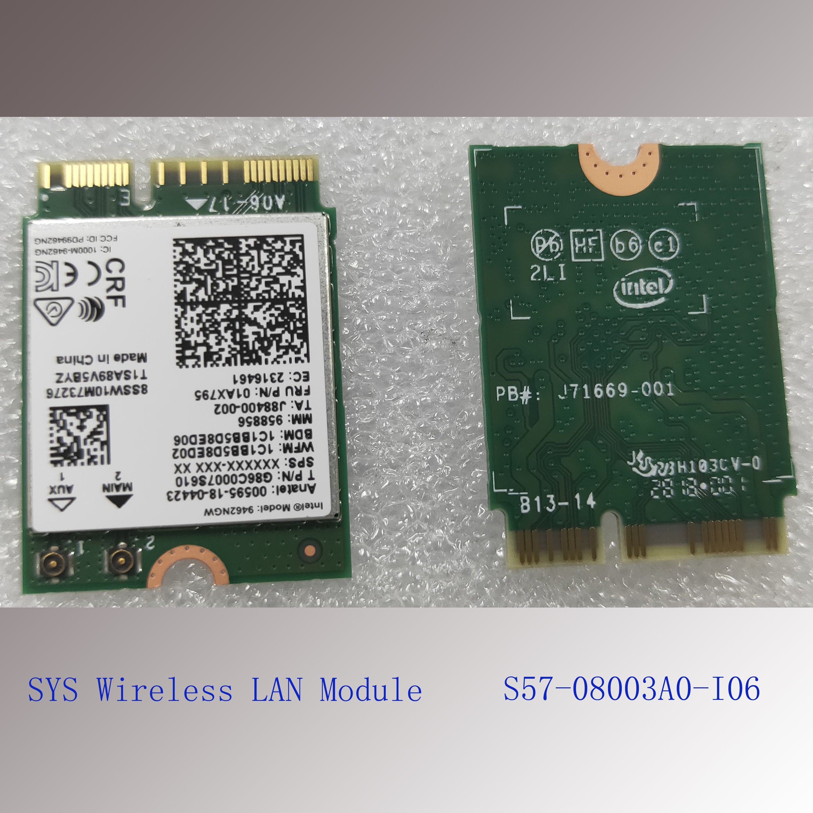 MSI WLAN (S5708003A0I06) — EU MSI Spare Parts