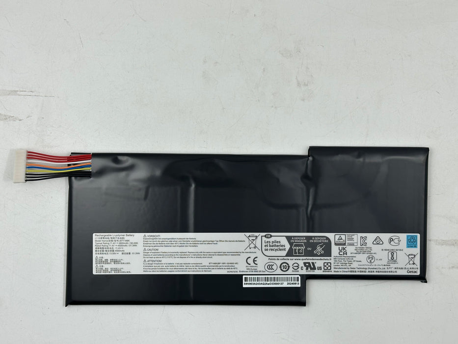 Batterie pour MSI Modern 15 A11M 273JP 4500mAh Batterie pour MSI Modern 15 A11M 273JP 4500mAh